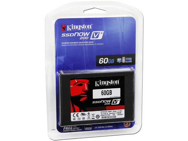 Unidad de Estado Sólido Kingston SSDNow V+200 de 60GB, 2.5
