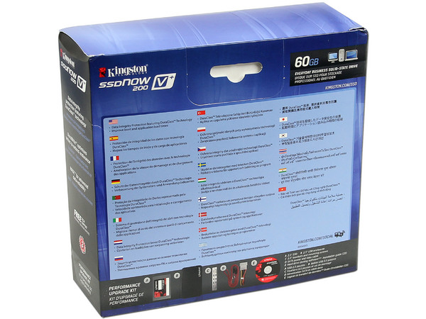   Kit de Actualización de Unidad de Estado Sólido Kingston SSDNow V+200 de 60GB, 2.5