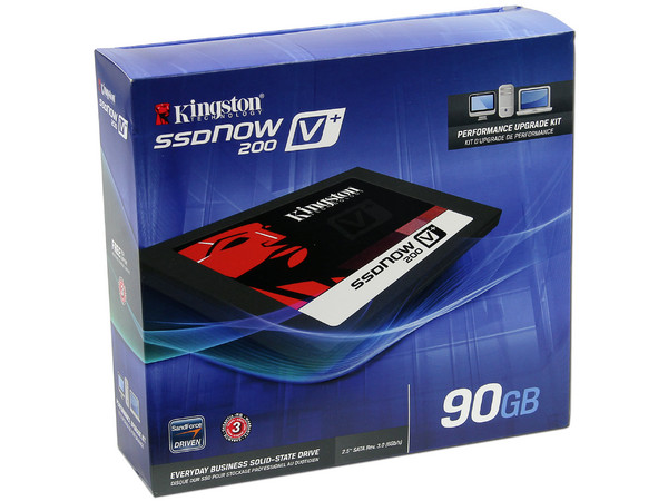 Kit de Actualización de Unidad de Estado Sólido Kingston SSDNow V+200 de 90GB, 2.5