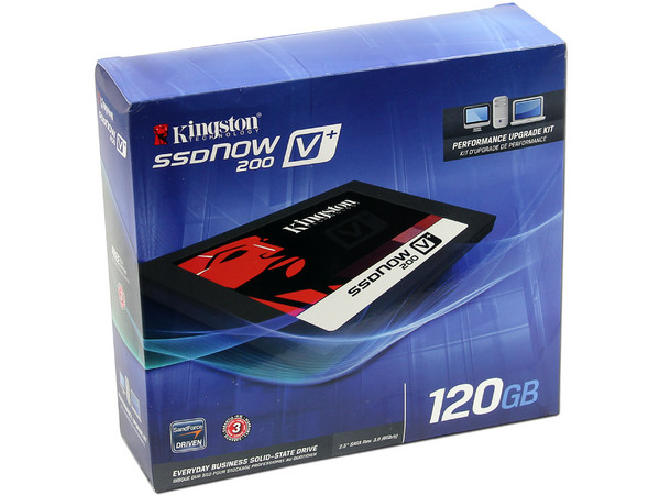 Kit de Actualización de Unidad de Estado Sólido Kingston SSDNow V+200 de 120GB, 2.5