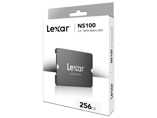 Unidad de Estado Sólido Lexar NS100 de 256GB, Velocidad de Lectura de 520 MB/s, 2.5