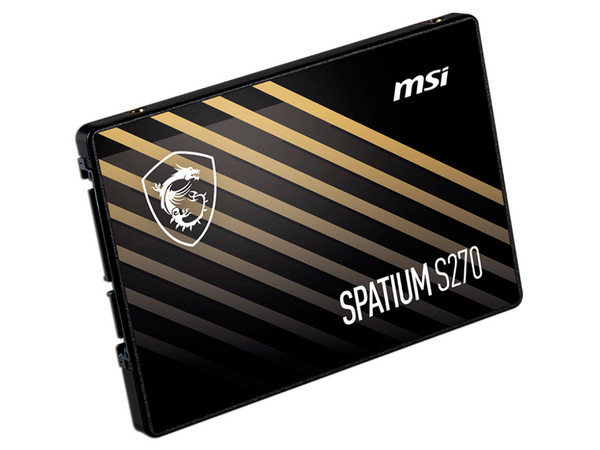 Unidad de Estado Sólido MSI Spatium S270 de 240GB, SATA III (6Gb/s).