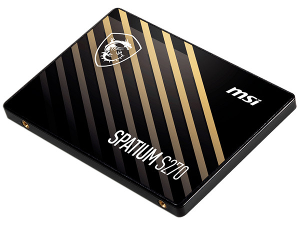 Unidad de Estado Sólido MSI Spatium S270 de 240GB, SATA III (6Gb/s).