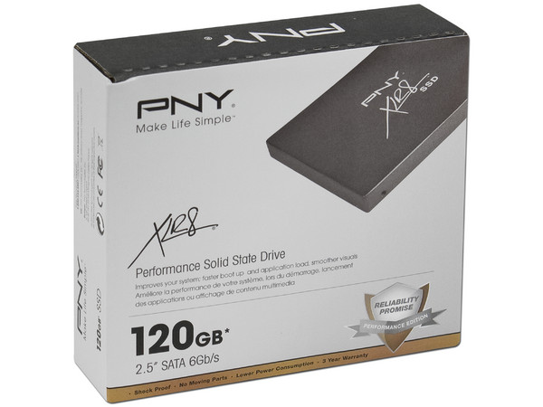 Unidad de Estado Sólido SSD PNY XLR8 de 120 GB, 2.5