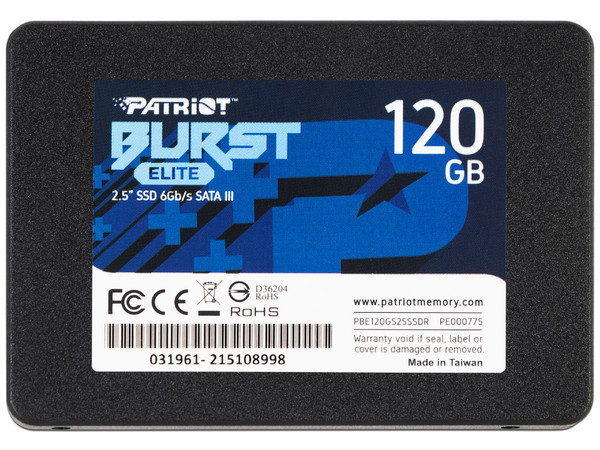 Unidad de Estado Sólido Patriot Burst Elite de 120GB, 2.5