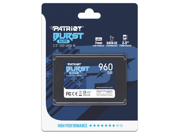 Unidad de Estado Sólido Patriot Burst de 960 GB, 2.5