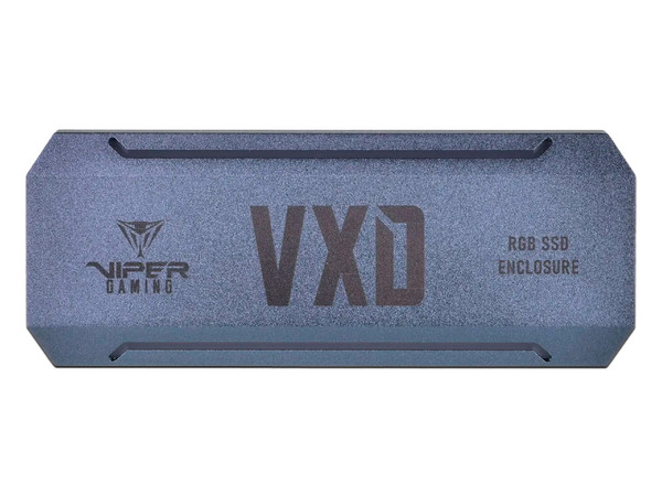 Gabinete de Disco Duro Patriot VXD, M.2, PCI Express 3.0, USB-C, Color Gris.