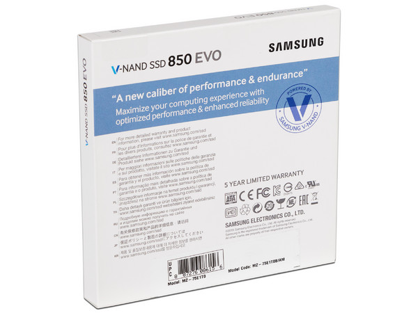 Unidad de Estado Sólido Samsung SSD 850 de 1 TB, 2.5