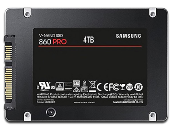 Unidad de Estado Sólido Samsung 860 Pro de 4TB, 2.5