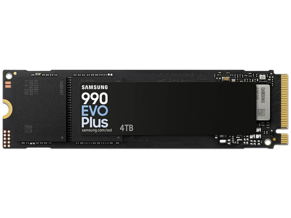 Unidad De Estado Sólido Samsung 990 EVO Plus 4TB M.2 PCIe 2280 NVMe Color Negro.