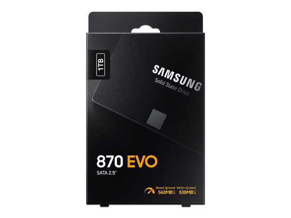 Unidad de estado sólido Samsung 870 EVO de 1TB, M.2 NVMe PCIe 4.0.
