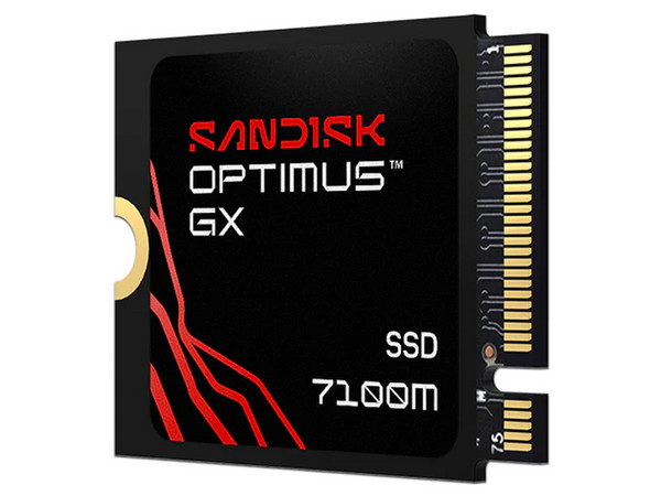 Unidad de Estado Sólido SanDisk  Optimus GX 7100M de 1TB, M.2 PCIe NVMe 4.0.
