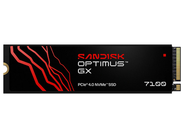 Unidad de Estado Sólido SanDisk Optimus GX de 500GB, M.2 PCIe NVMe 4.0.