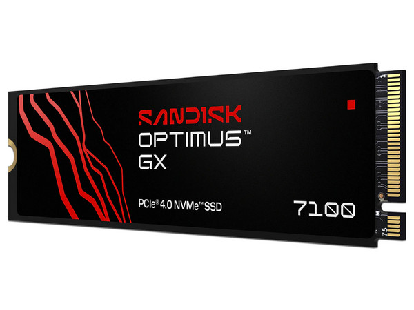 Unidad de Estado Sólido SanDisk Optimus GX de 500GB, M.2 PCIe NVMe 4.0.