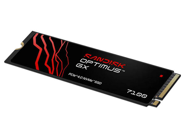 Unidad de Estado Sólido SanDisk Optimus GX de 500GB, M.2 PCIe NVMe 4.0.