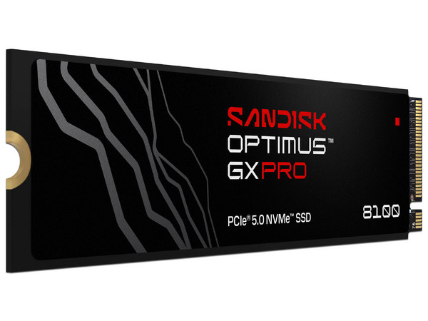 Unidad de Estado Sólido SanDisk Optimus GX PRO de 1TB, M.2 NVMe PCIe 5.0.