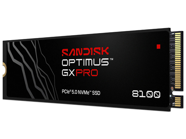 Unidad de Estado Sólido SanDisk Optimus GX PRO de 1TB, M.2 NVMe PCIe 5.0.