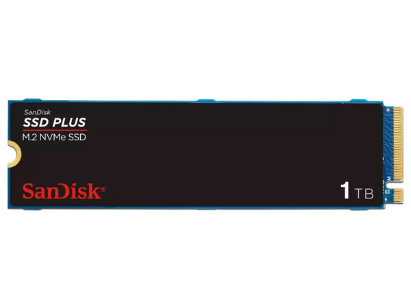 Unidad de Estado Sólido SanDisk Plus de 1TB, M.2 NVMe PCIe 3.0.