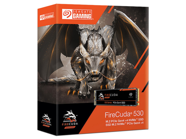 Unidad de Estado Sólido Seagate Firecuda 530 de 500GB, M.2 NVMe PCIe 4.0.