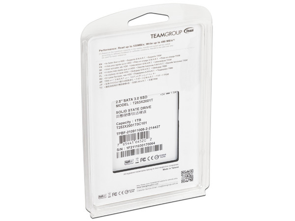 Unidad de Estado Sólido TeamGroup GX2 de 1TB, 2.5