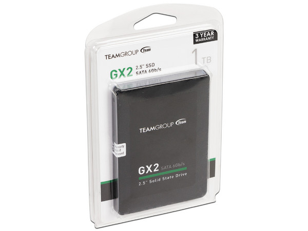 Unidad de Estado Sólido TeamGroup GX2 de 1TB, 2.5