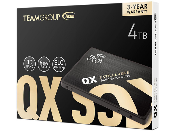 Unidad de Estado Sólido TeamGroup QX de 4TB, 2.5