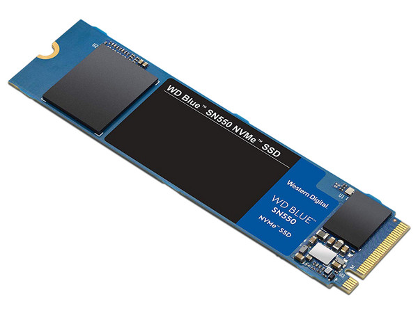 Unidad de Estado Sólido Western Digital Blue SN500 de 1TB, M.2 PCIe NVMe.