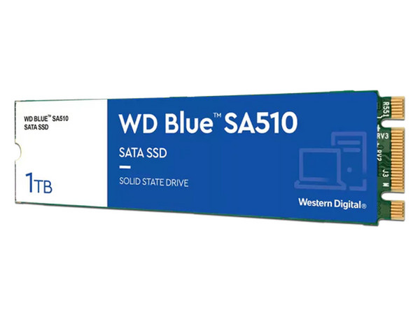 Unidad de Estado Sólido Western Digital WD Blue SA510 de 1TB, M.2 SATA III.