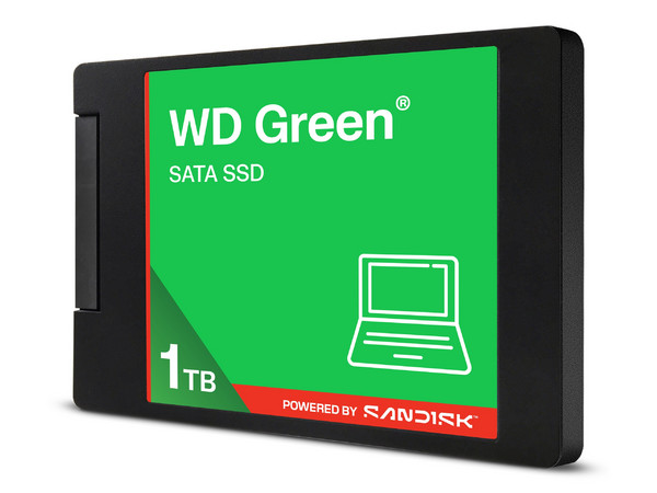 Unidad de Estado Sólido WESTERN DIGITAL Green WDS100T5G0A de 1TB, Formato 2.5