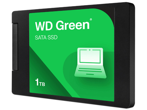 Unidad de Estado Sólido SSD Interno Western Digital Green, 1 TB, Velocidad de Lectura de 545MB/s, SATA III.