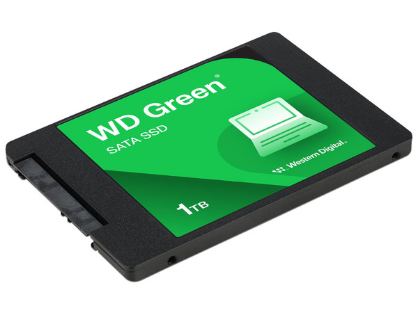 Unidad de Estado Sólido SSD Interno Western Digital Green, 1 TB, Velocidad de Lectura de 545MB/s, SATA III.