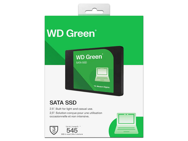 Unidad de Estado Sólido SSD Interno Western Digital Green, 1 TB, Velocidad de Lectura de 545MB/s, 2.5