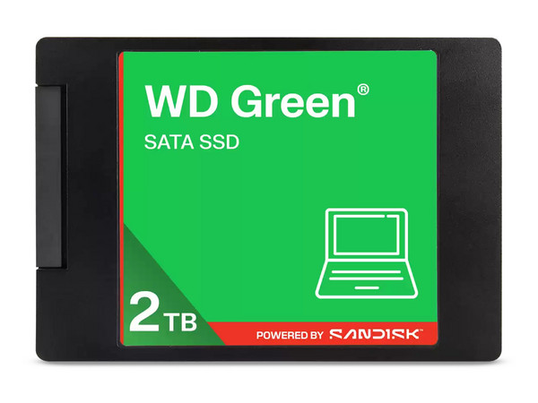 Unidad de Estado Sólido WD Green SATA, 2TB, 2.5