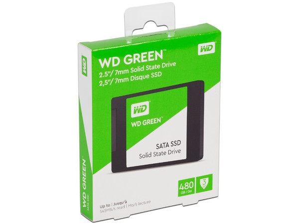 Unidad de Estado Sólido Western Digital Green de 480 GB, 2.5
