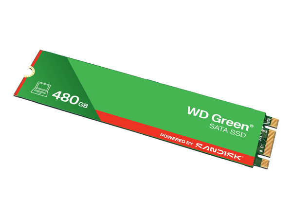 Unidad de Estado Sólido WESTERN DIGITAL Green SN350 de 480GB, Velocidad de Lectura 2400MB/s, Velocidad de 1650MB/s, M.2 NVMe PCIe 3.0.