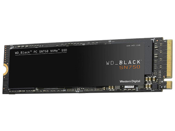 Unidad de Estado Sólido Western Digital SN750 de 500GB, M.2 PCIe NVMe.