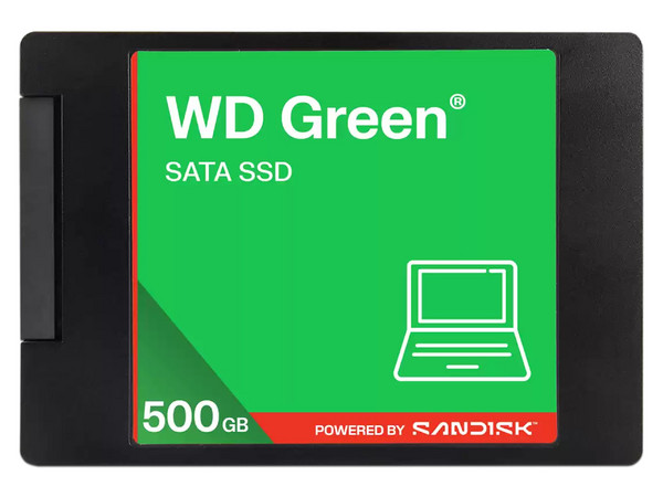 Unidad de Estado Sólido Western Digital Green de 500GB, 2.5