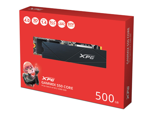 Unidad De Estado S Lido Xpg Gammix S Core De Gb M Nvme Pcie