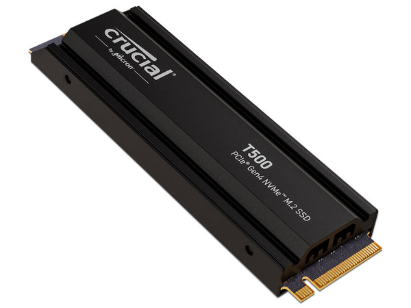 Unidad de Estado Sólido CRUCIAL T500 CT2000T500SSD5 de 2 TB, M.2 NVMe PCIe Gen4.