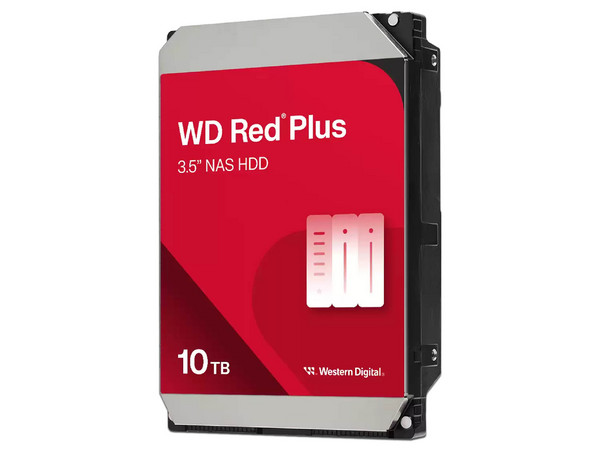 Disco Duro Interno WD Red Plus de 10TB, 3.5