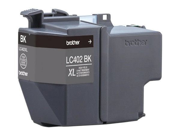 Cartucho de Tinta Brother LC402XL, Color Negro.