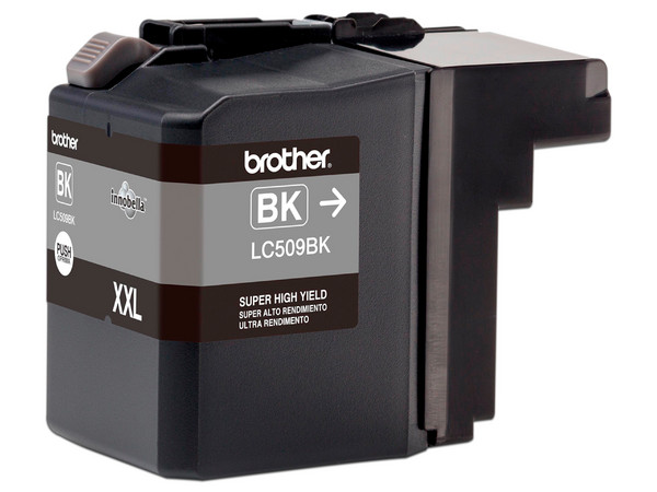Cartucho de Tinta Brother, Color Negro, Modelo: LC509BK.