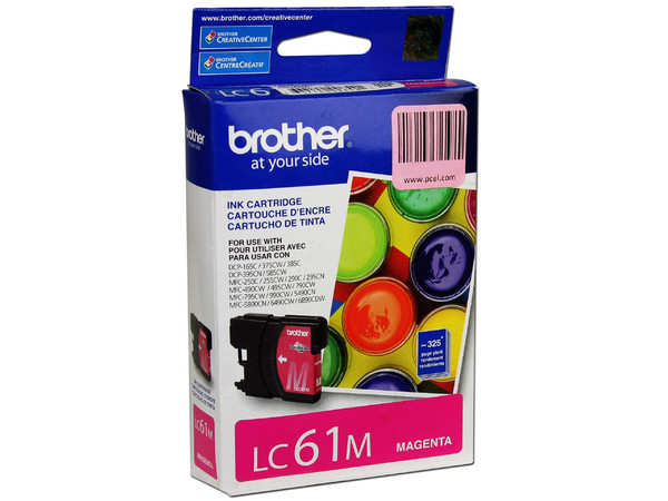 Cartucho de Tinta Brother Magenta Modelo: LC61M