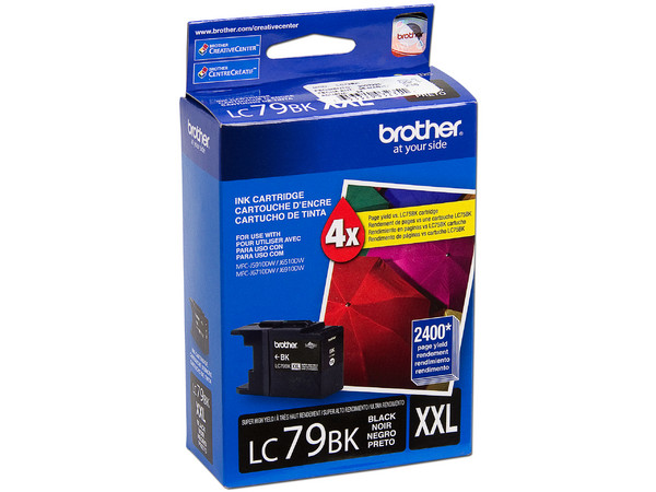 Cartucho de Tinta Brother Negro Modelo: LC79BK.