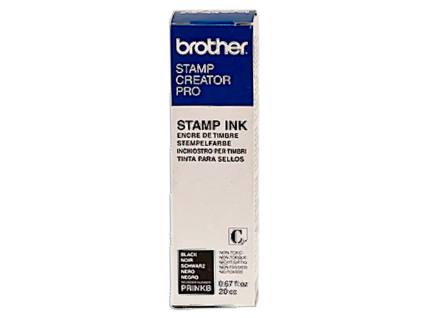 Botella de Tinta Negra Brother para sellos, Modelo PRINKB