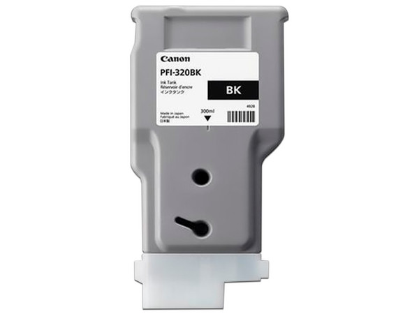 Cartucho de Tinta Canon PFI-320BK, Negro, Modelo: 2890C001AA