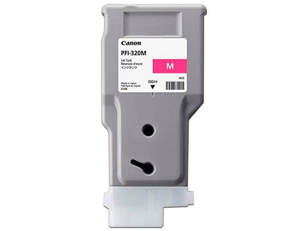 Cartucho de Tinta Canon PFI-320M, Color Magenta
