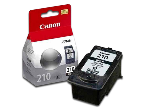 Cartucho de Tinta Canon Negro, Modelo: PG-210 XL.