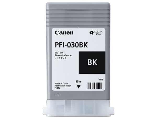Botella de Tinta Negro Canon PF-030 BK, Modelo: 3489C001AA.