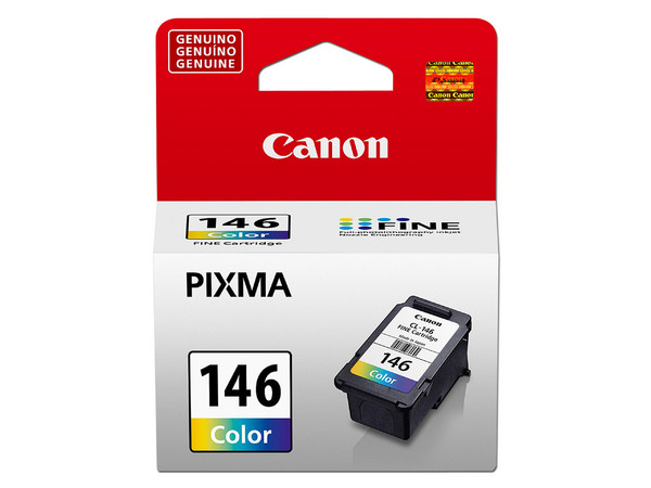 Cartucho de Tinta Canon Color, Modelo: CL-146.